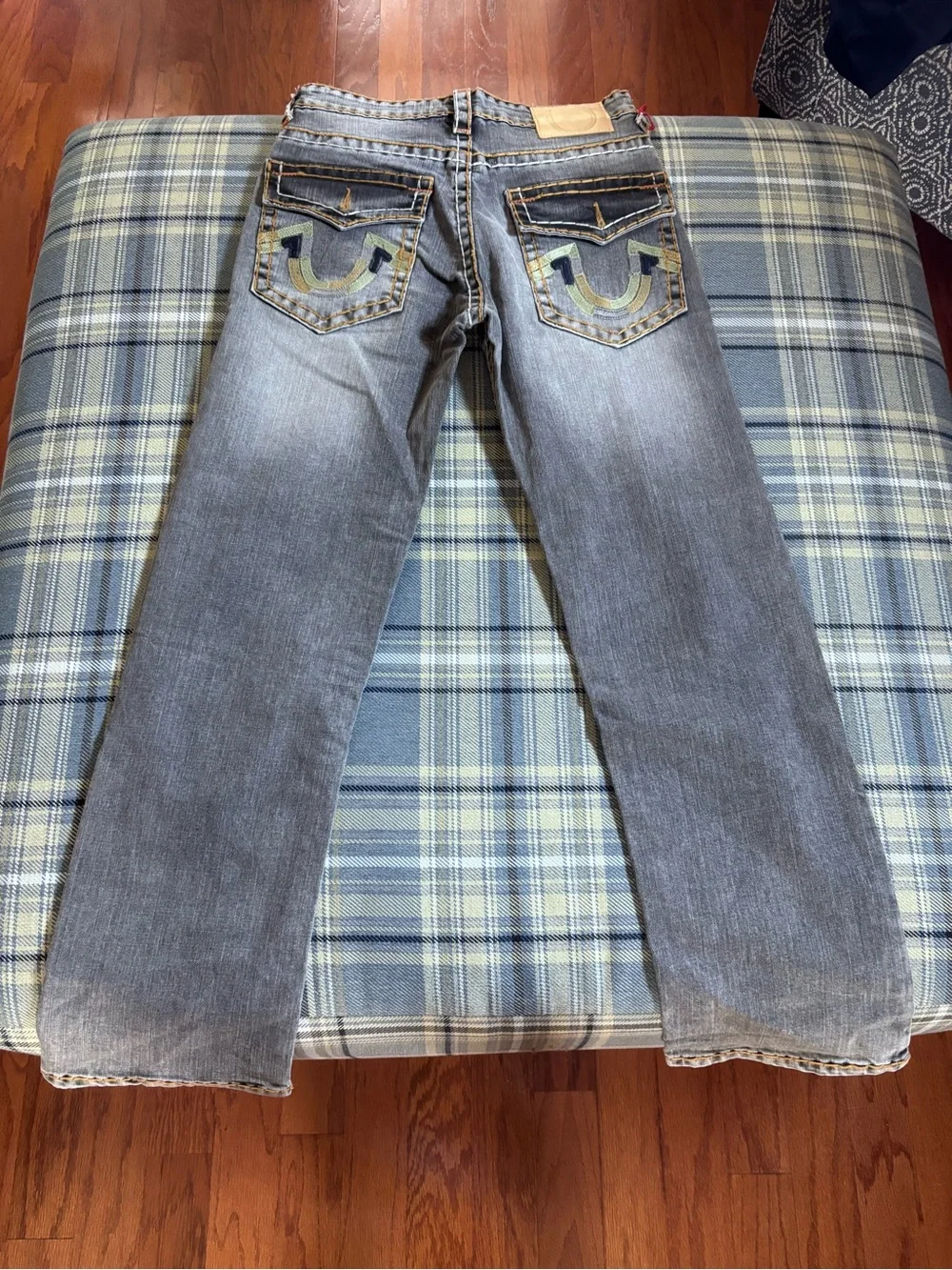 NWT True Religion Ricky Relaxed Straight Jeans